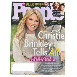 People Magazine April 28 2025 Christie Brinkley Tells All Harry's Fight